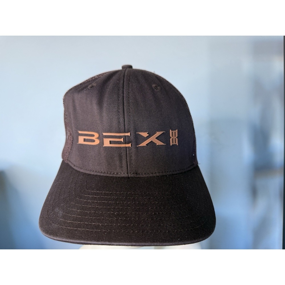 Bex Sunglasses Logo Trucker Adjustable Cap Hat NWT
